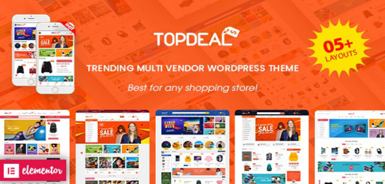 Item cover for download TopDeal - Multi Vendor Marketplace Elementor WooCommerce WordPress Theme