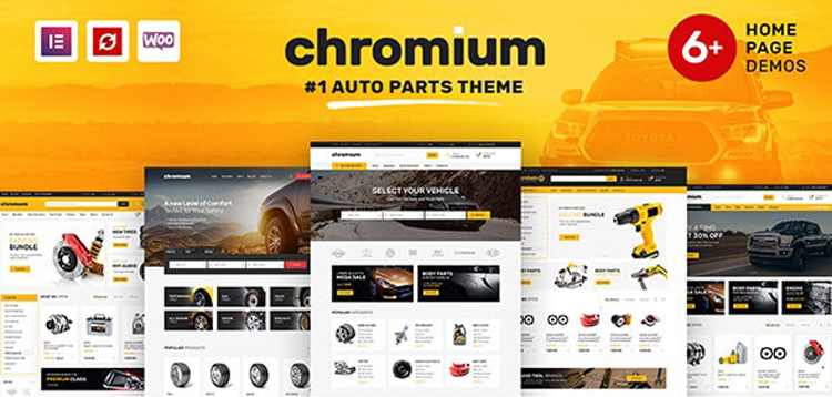 Item cover for download Chromium - Auto Parts Shop WordPress WooCommerce Theme