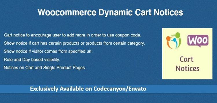 Item cover for download Woocommerce Dynamic Cart Notices