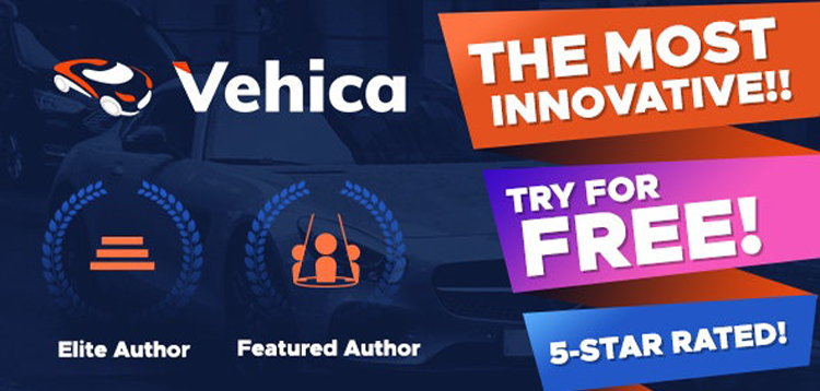 Item cover for download Vehica - Car Dealer & Automotive Directory