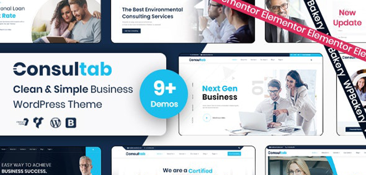Item cover for download Consultab - Consulting Business & Finance WordPress Theme