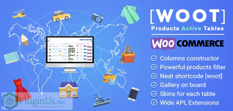 Item cover for download WOOT - WooCommerce Products Tables Professional