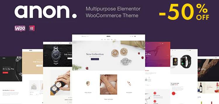 Item cover for download Anon - Multipurpose Elementor WooCommerce Themes