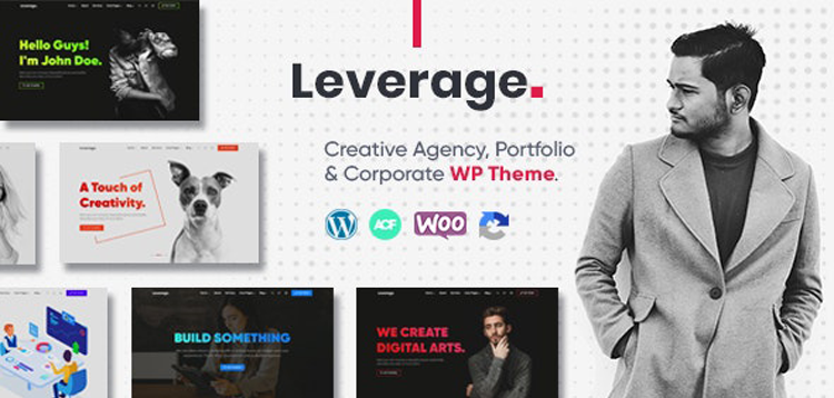 Item cover for download Leverage - Creative Agency & Portfolio WordPress Theme