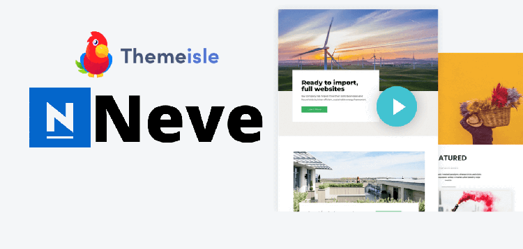 Item cover for download Themeisle Neve Pro