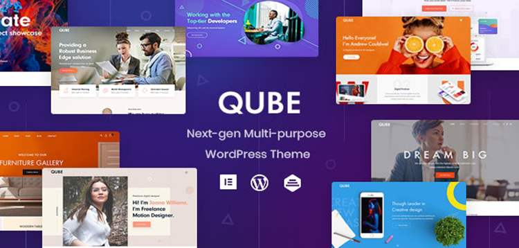 Item cover for download Qube - Responsive Multi-Purpose Theme