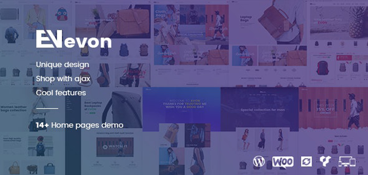 Item cover for download Evon - Bag Store WooCommerce WordPress Theme
