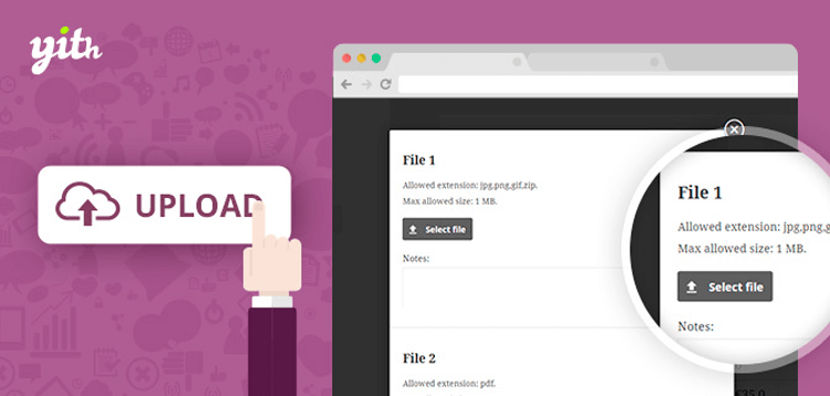 Item cover for download YITH WooCommerce Uploads Premium