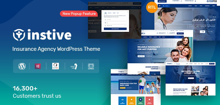 Item cover for download Instive - Insurance WordPress Theme