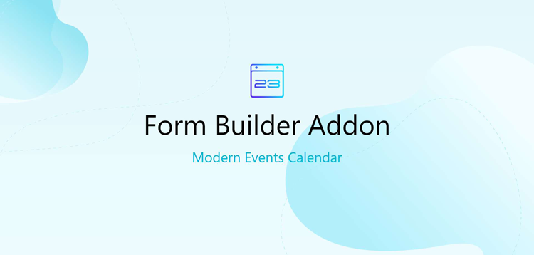 Item cover for download Modern Events Calendar Elementor Form Builder
