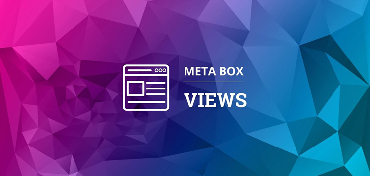 Item cover for download Meta Box Views