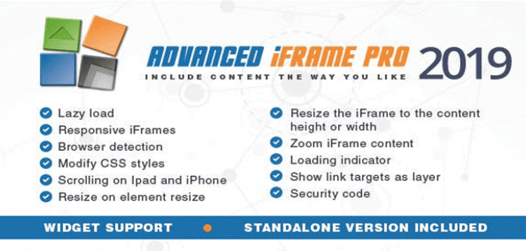 Item cover for download Advanced iFrame Pro