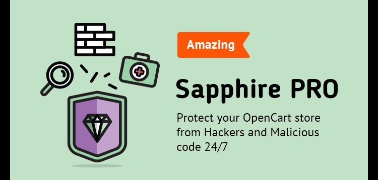 Item cover for download Sapphire PRO - Opencart Security Module