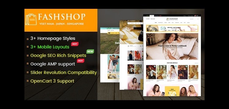 Item cover for download FashShop - Multipurpose Responsive OpenCart 3 Theme with Mobile-Specific Layouts