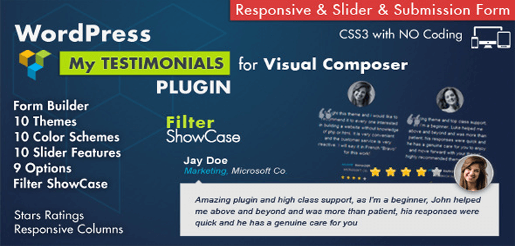 Item cover for download Testimonials Showcase for Visual Composer Plugin