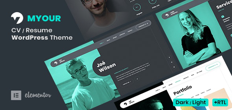 Item cover for download Myour - Resume Theme