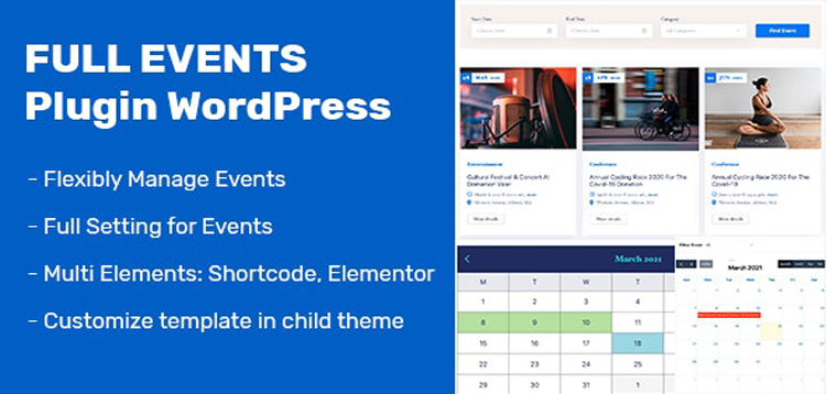 Item cover for download FullEvents - Event Plugin WordPress