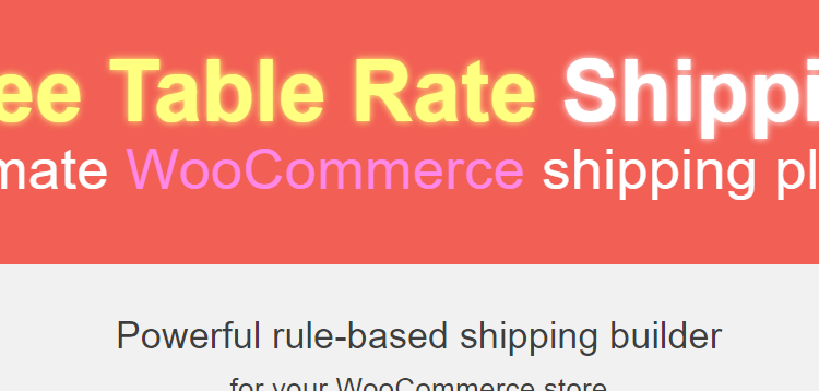 Item cover for download Woocommerce Tree Table Rate Shipping Pro