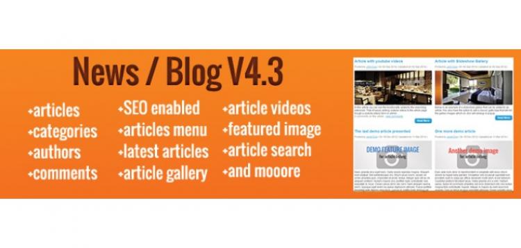 Item cover for download Blog/News Extension for OpenCart