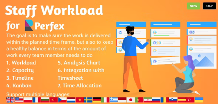 Item cover for download Staff Workload for Perfex CRM