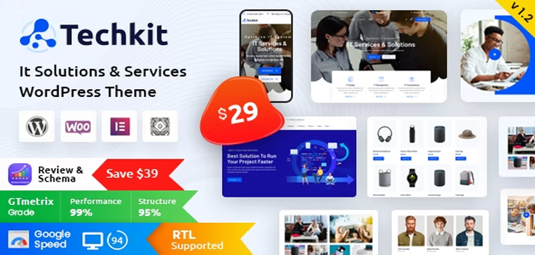 Item cover for download Techkit – Technology & IT Solutions WordPress Theme