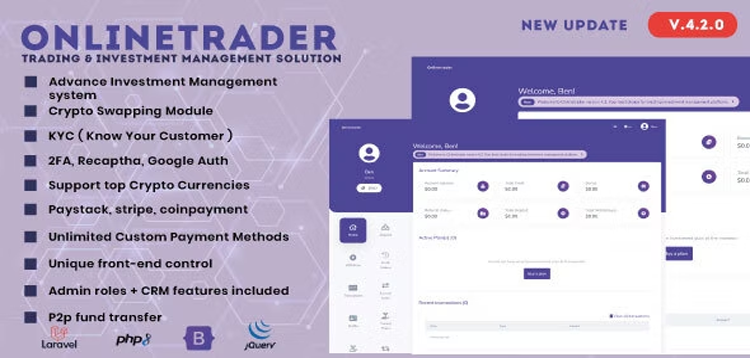 Item cover for download OnlineTrader - Trading and Investment Management System