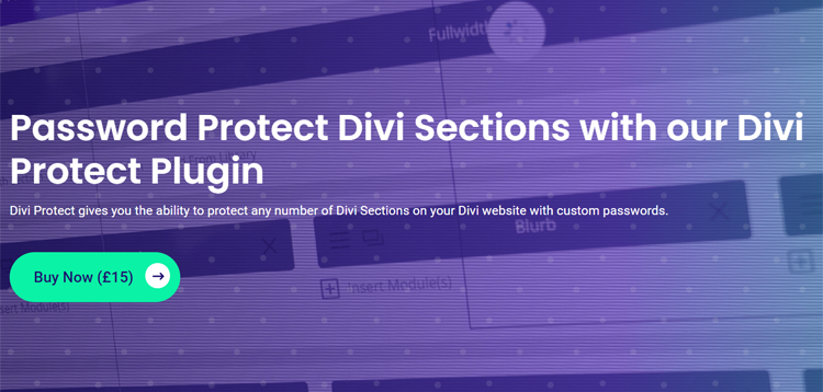 Item cover for download Divi Protect Password Protect a section in Divi using Divi Protect Plugin