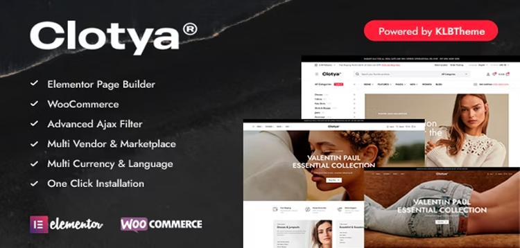 Item cover for download Clotya - Fashion Store eCommerce Theme