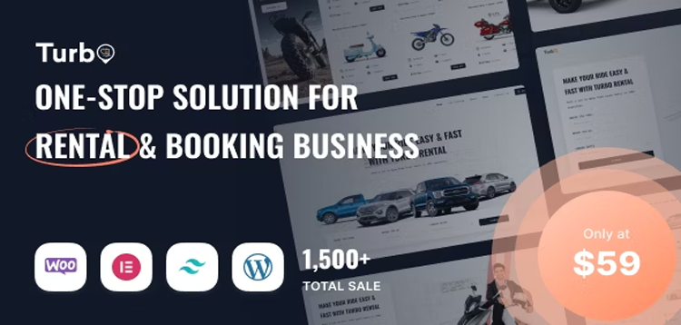 Item cover for download Turbo - WooCommerce Rental & Booking Theme