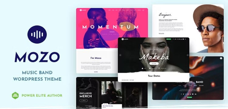 Item cover for download Mozo - Music WordPress Theme