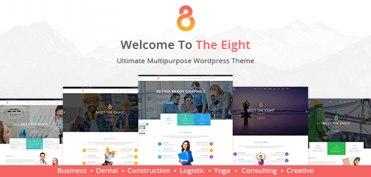 Item cover for download The8 - Corporate, Business WordPress theme 
