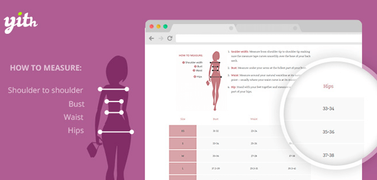 Item cover for download YITH Product Size Charts for WooCommerce Premium