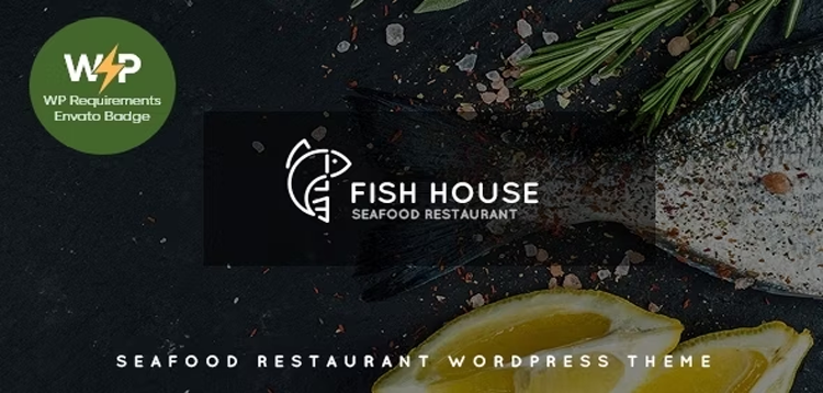 Item cover for download Fish House | A Stylish Seafood Restaurant / Cafe / Bar WordPress Theme