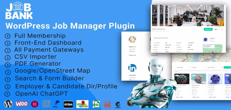 Item cover for download JobBank - WordPress Job manager plugin