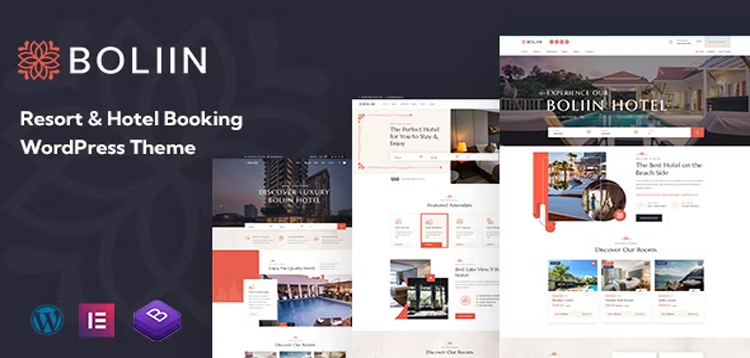 Item cover for download Boliin - Resort & Hotel Booking WordPress Theme