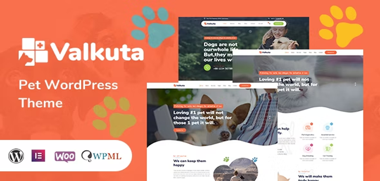 Item cover for download Valkuta - Pet WordPress Theme