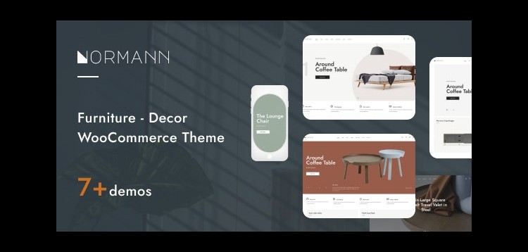 Item cover for download Normann- Furniture Store WooCommerce Theme