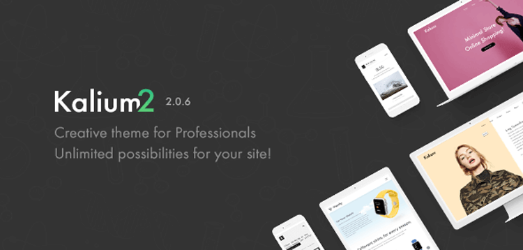 Item cover for download Kalium - Creative Theme for Professionals