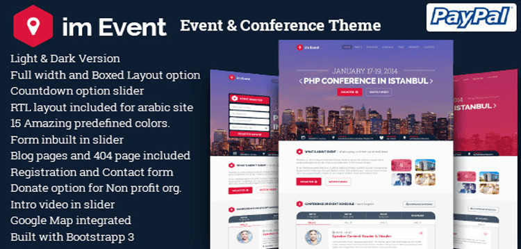 Item cover for download im Event - Event & Conference WordPress Theme