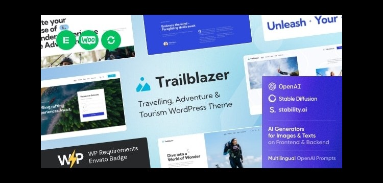 Item cover for download Trailblazer - Travel Theme + AI