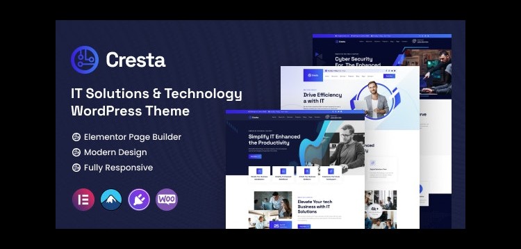 Item cover for download Cresta - IT Solutions & Technology WordPress Theme