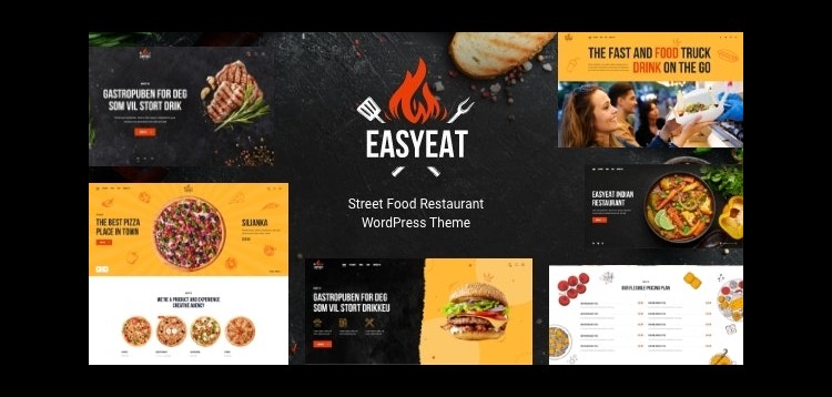 Item cover for download EasyEat - Fast Food Theme