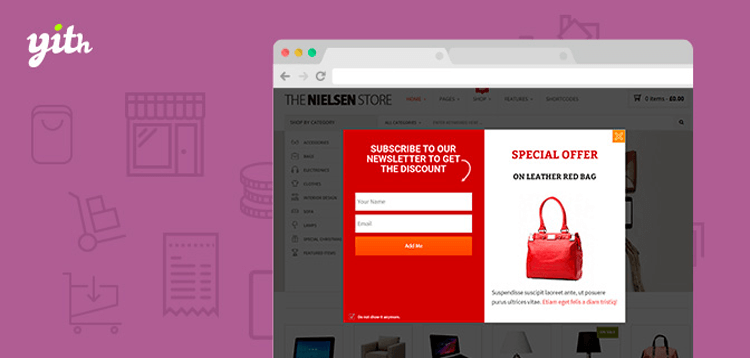 Item cover for download YITH WooCommerce Popup Premium