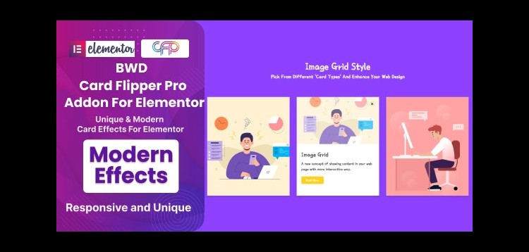 Item cover for download BWD Card Flipper Pro Addon For Elementor