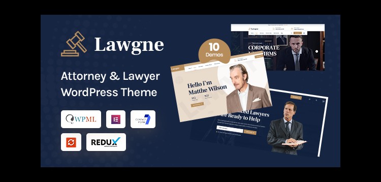 Item cover for download Lawgne - Law & Lawyer WordPress Theme