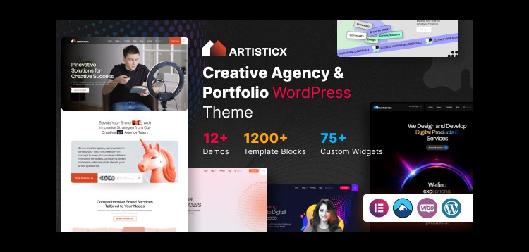 Item cover for download Artisticx - Creative Agency WordPress Theme