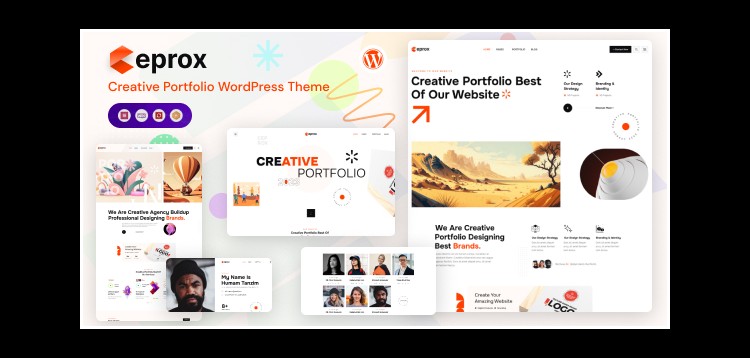 Item cover for download Ceprox - Creative Portfolio WordPress Theme