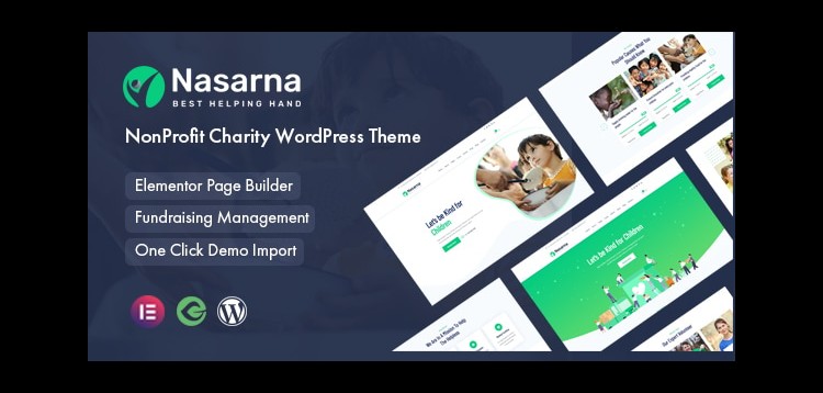 Item cover for download Nasarna - NonProfit Charity WordPress Theme