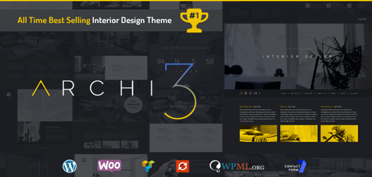 Item cover for download Archi - Interior Design WordPress Theme